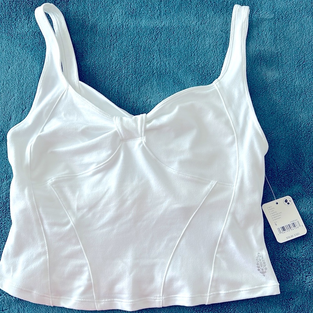 Free People Movement Tank Top - White - Size Small